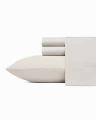 Cool Zone Solid 4-Piece Cotton Cooling Queen Sheet Set - Grey