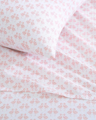 Flamingle 4-Piece Queen Sheet Set - Pink
