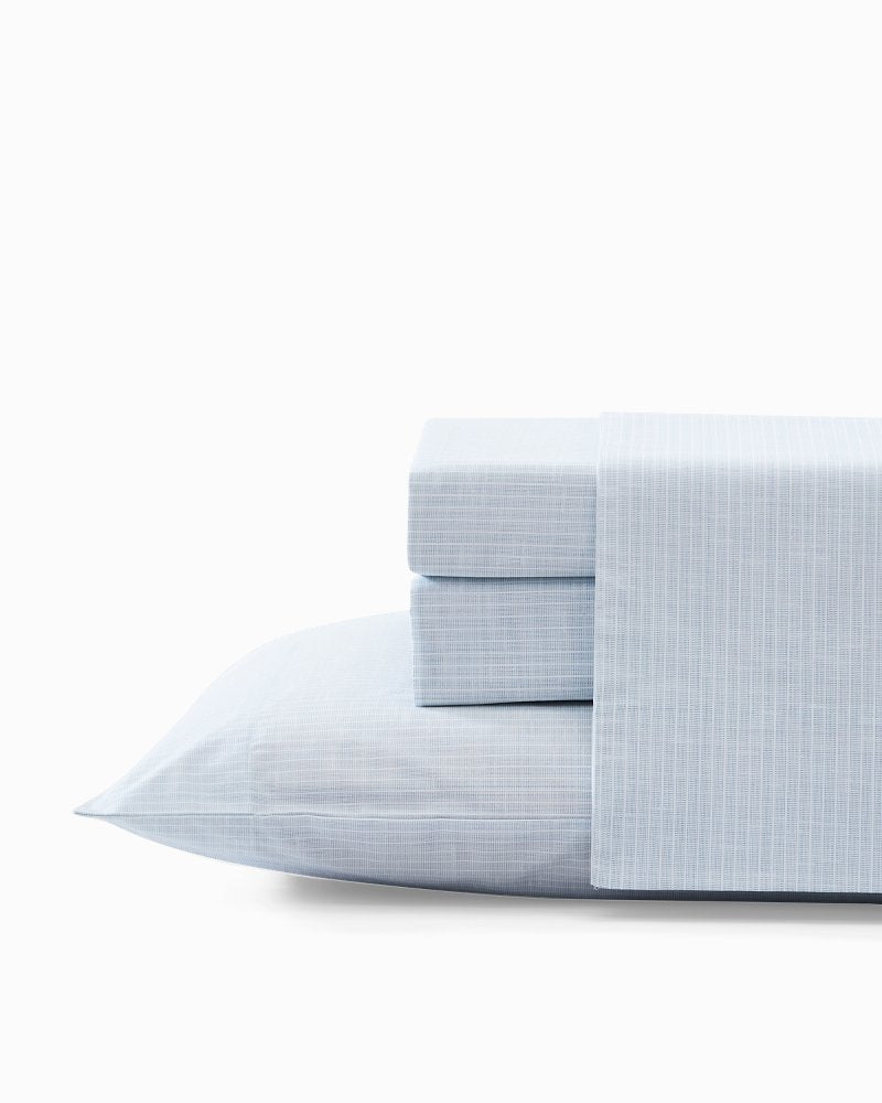 Ala Moana Stripe 4-Piece King Sheet Set - Ocean