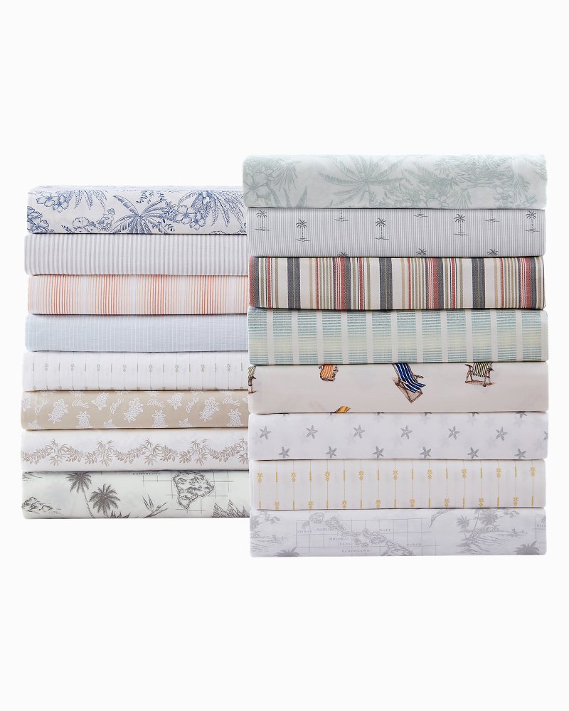 Pen and Ink 4-Piece Queen Sheet Set - Spring Green