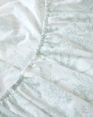 Pen and Ink 4-Piece King Sheet Set - Spring Green