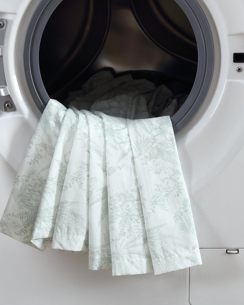 Pen and Ink 4-Piece King Sheet Set - Spring Green