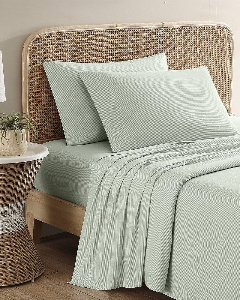 Island Cays 4-Piece Queen Sheet Set - Spring Green
