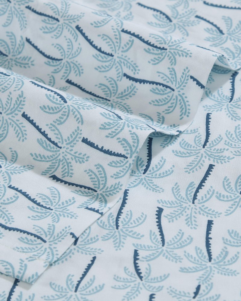 Palmtastic 4-Piece Queen Sheet Set - Blue