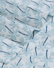 Palmtastic 4-Piece Queen Sheet Set - Blue