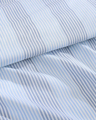 Weekend Stripe 4-Piece Queen Sheet Set - Blue