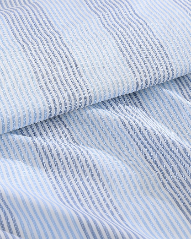 Weekend Stripe 4-Piece King Sheet Set - Blue