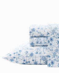 Surfside 4-Piece King Sheet Set - Fresh Blue