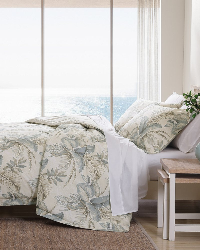 Baker's Bluff Reversible 3-Piece King Comforter Set - Silvery Blue