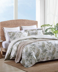 Waimea Bay Reversible 3-Piece Queen Comforter Set - Green