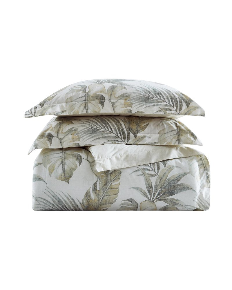 Waimea Bay Reversible 3-Piece Queen Comforter Set - Green
