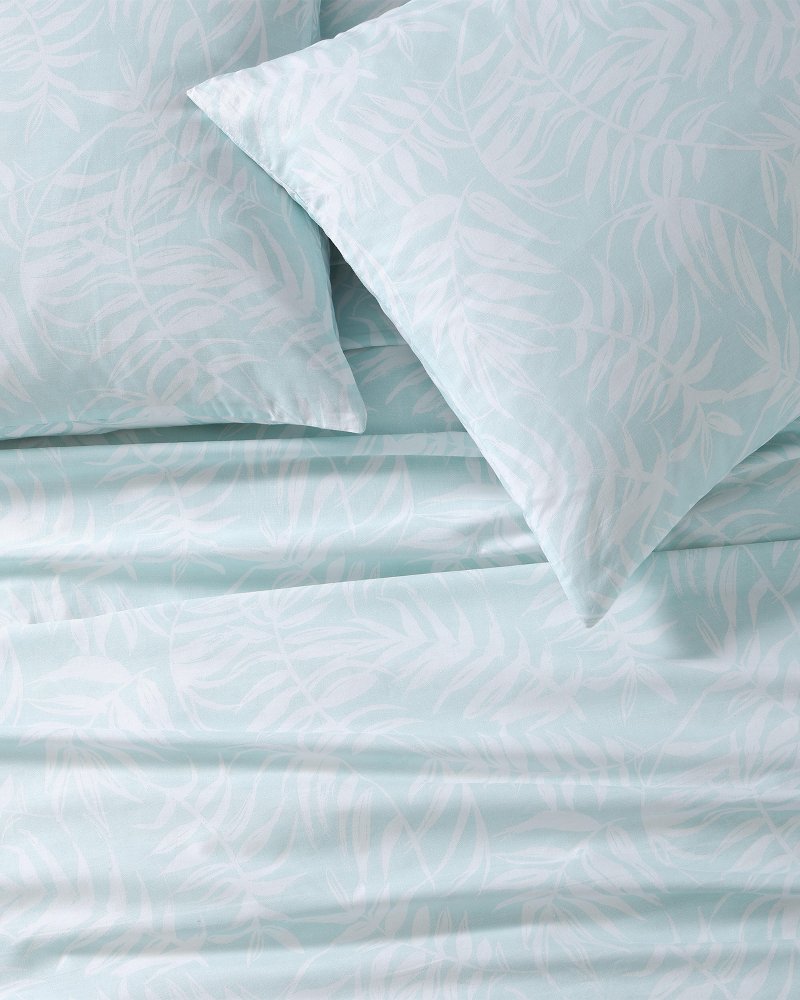 Art of Palms 3-Piece Full/Queen Comforter Set - Blue
