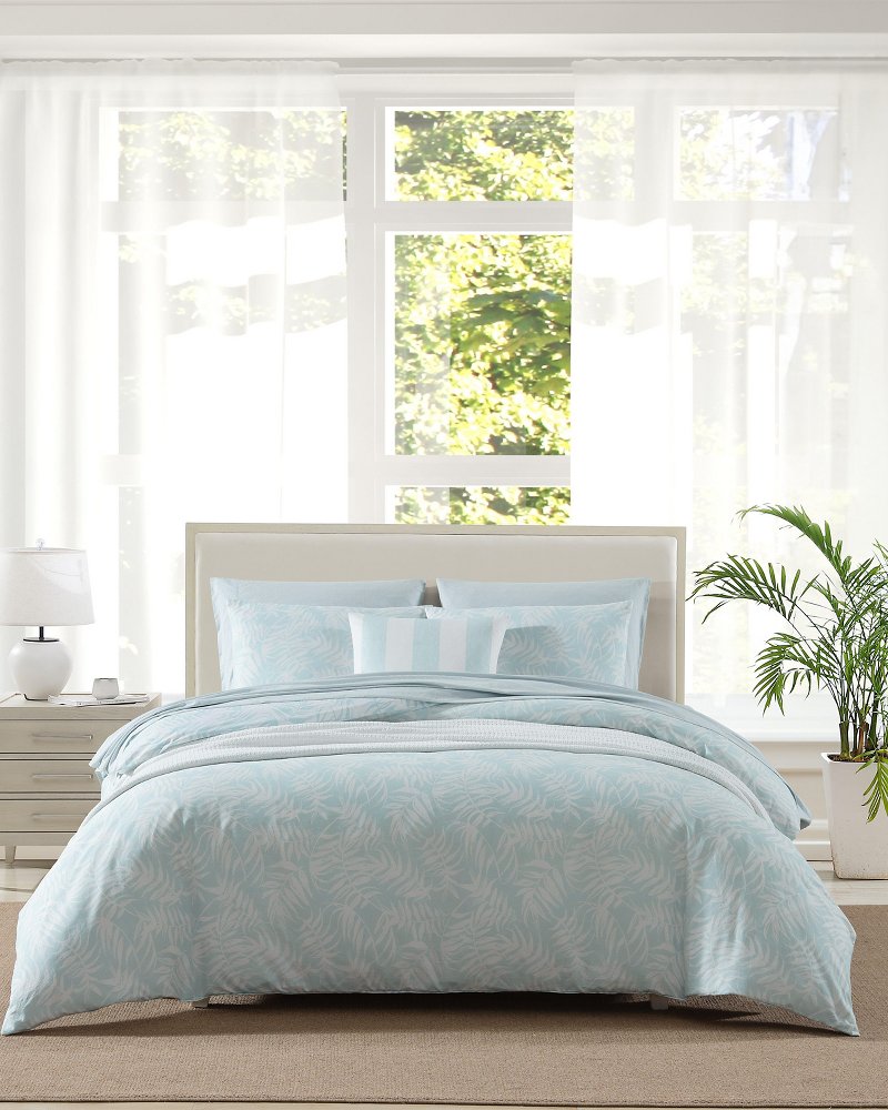 Art of Palms 3-Piece Full/Queen Comforter Set - Blue