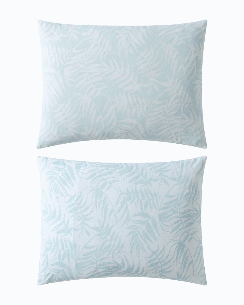 Art of Palms 3-Piece King Comforter Set - Blue