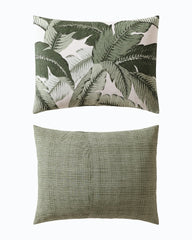 Vintage Palms Reversible 3-Piece Full/Queen Comforter Set - Jungle