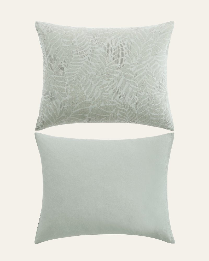 Island Estate Harbor Palm Reversible 3-Piece Full/Queen Comforter Set - Green