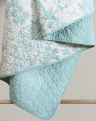 Laguna Beach Reversible 3-Piece King Quilt Set - Blue