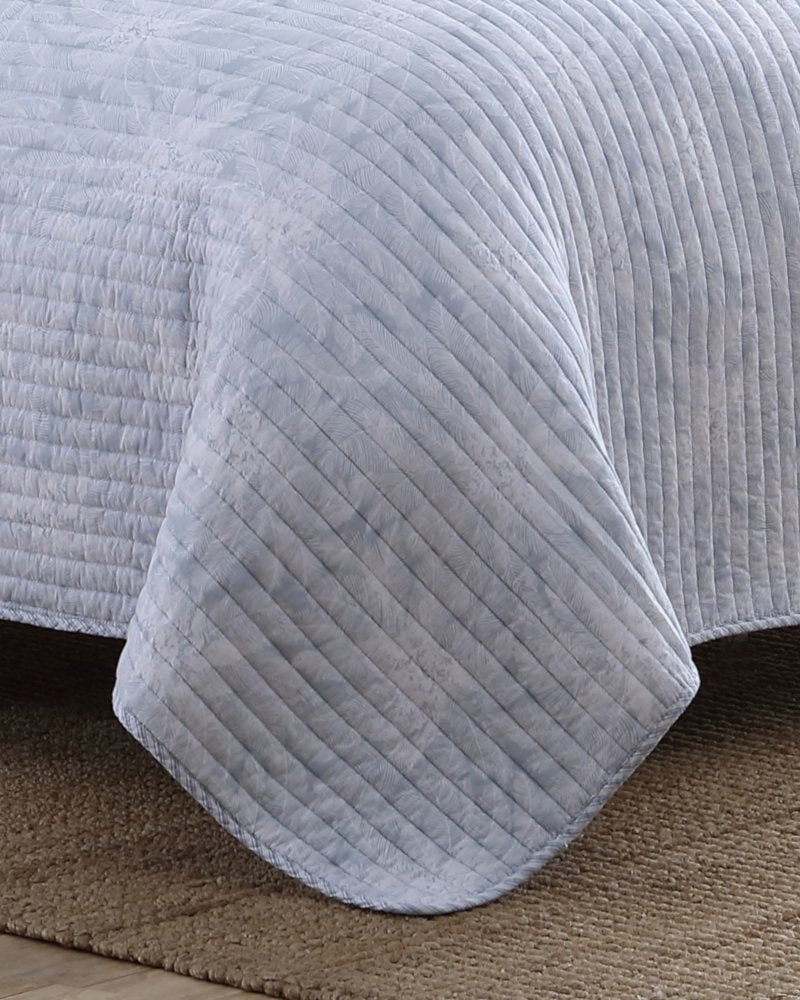 Makena 2-Piece Twin Quilt Set - Blue