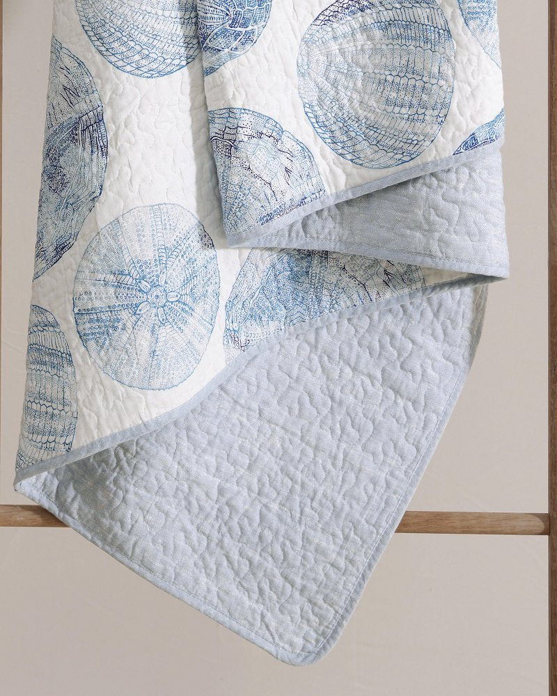 Ocean Isle 2-Piece Twin Quilt Set - Blue