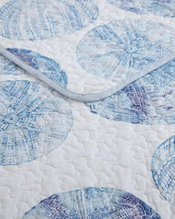 Ocean Isle 2-Piece Twin Quilt Set - Blue
