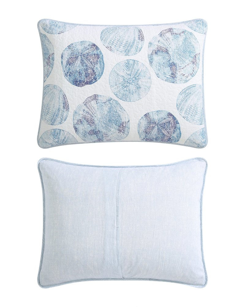 Ocean Isle 2-Piece Twin Quilt Set - Blue