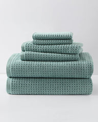 Northern Pacific 6-Piece Bath Towel Set - Blue