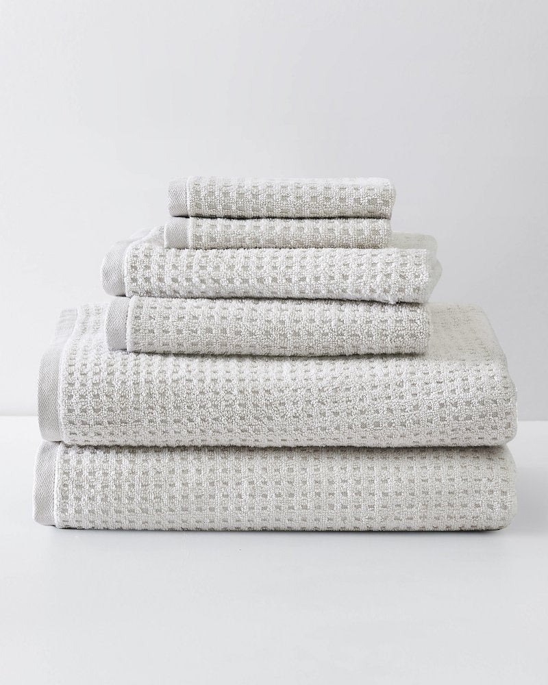 Northern Pacific 6-Piece Bath Towel Set - Sand