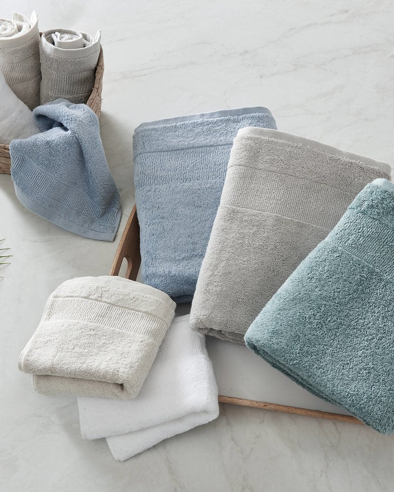 Island Retreat 6-Piece Bath Towel Set - Grey