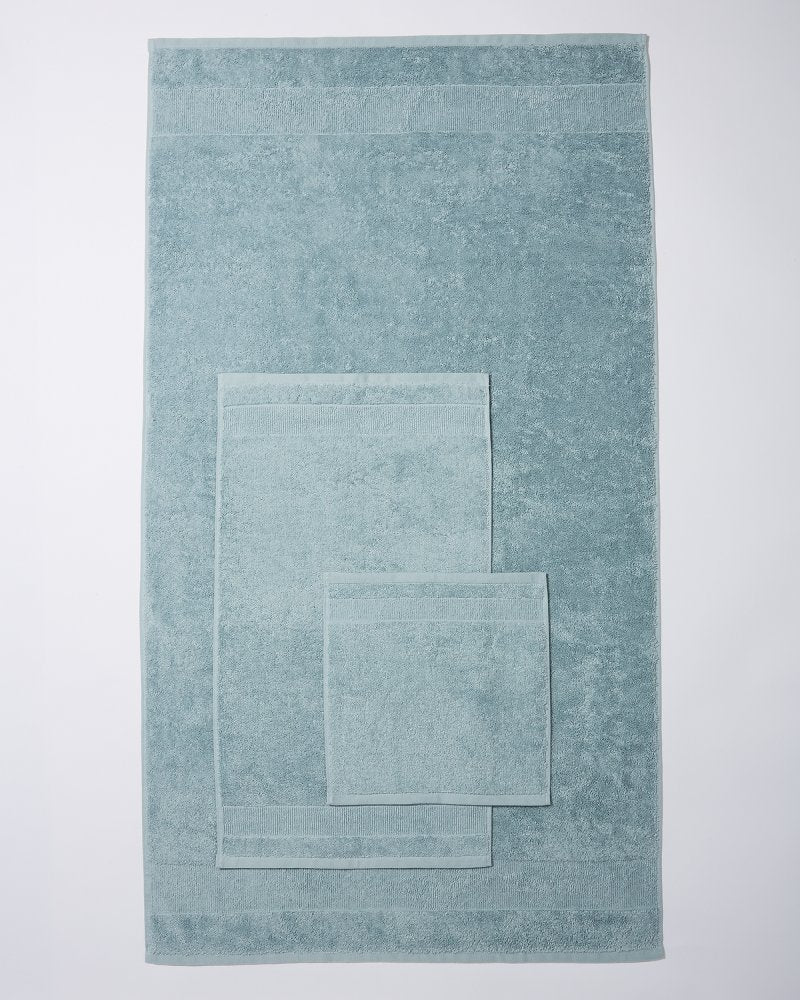 Island Retreat 6-Piece Bath Towel Set - Blue