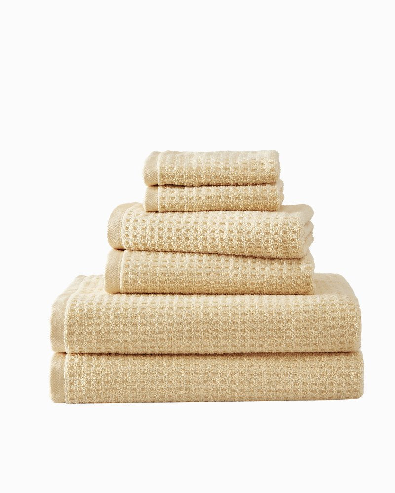 Northern Pacific 6-Piece Bath Towel Set - Yellow