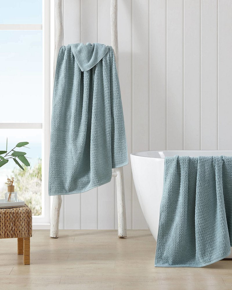 Northern Pacific 2-Piece Bath Towel Set - Blue