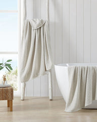 Northern Pacific 2-Piece Bath Towel Set - Brown