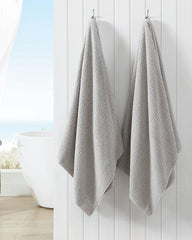 Northern Pacific 2-Piece Bath Towel Set - Grey