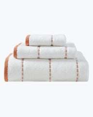 Ridley Clay 3-Piece Bath Towel Set - Clay