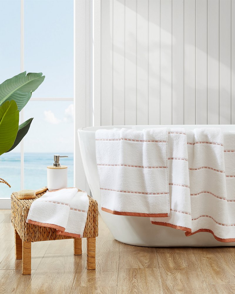 Ridley Clay 3-Piece Bath Towel Set - Clay