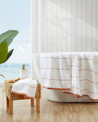 Ridley Clay 3-Piece Bath Towel Set - Clay