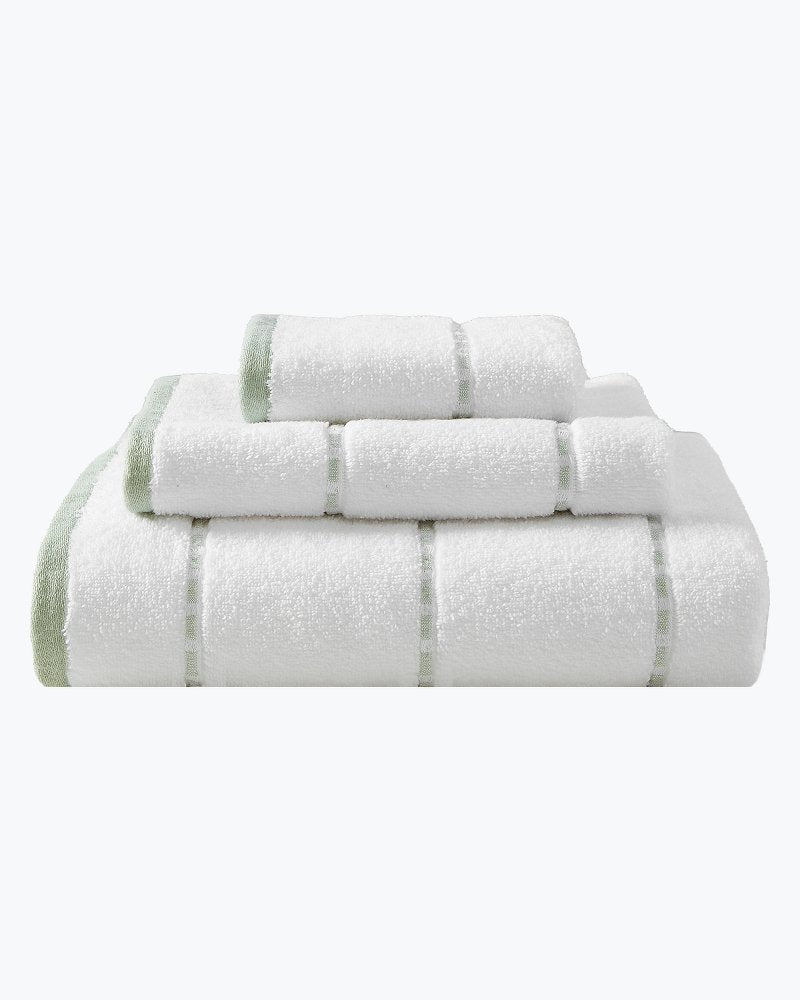 Ridley Green 3-Piece Bath Towel Set - Green