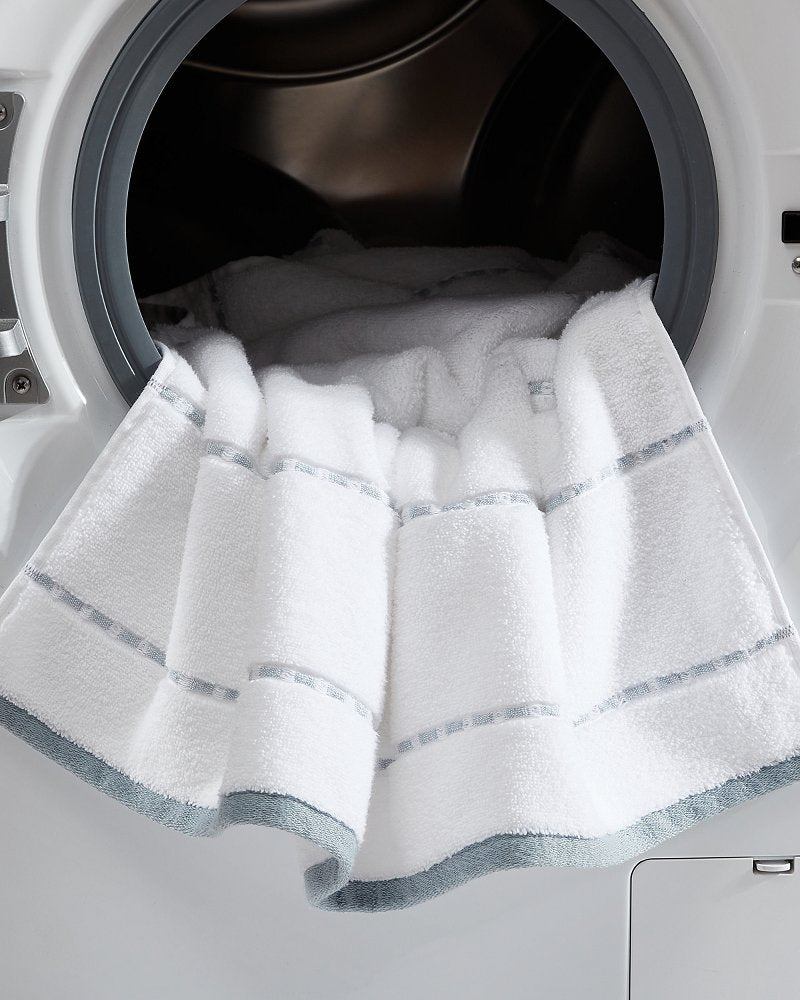 Ridley Blue 3-Piece Bath Towel Set - Steel Blue