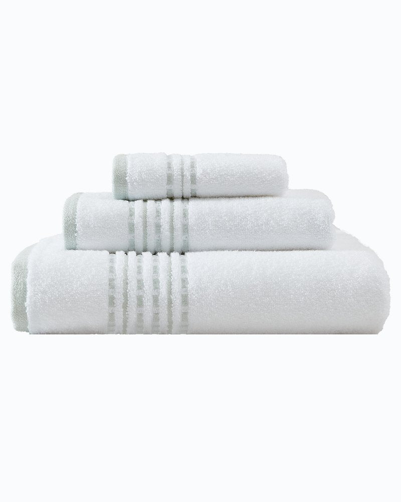 Cliff Side Green 3-Piece Bath Towel Set - Sage
