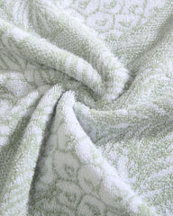Pineapple Venture 6-Piece Bath Towel Set - Sage/White
