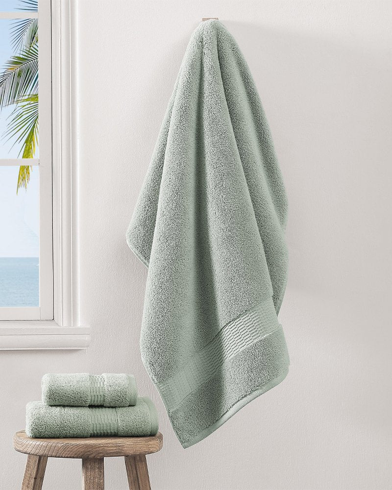 Island Estate Long Branch 3-Piece Bath Towel Set - Sage Green