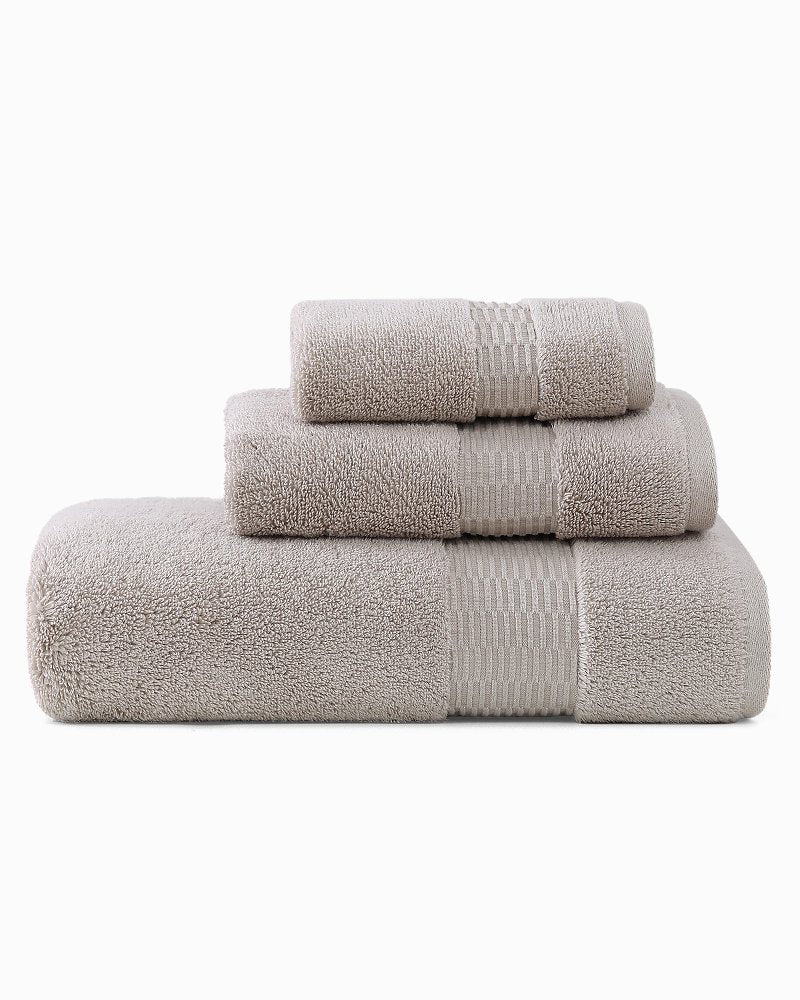 Island Estate Long Branch 3-Piece Bath Towel Set - Grey