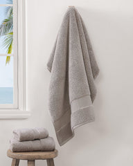 Island Estate Long Branch 3-Piece Bath Towel Set - Grey