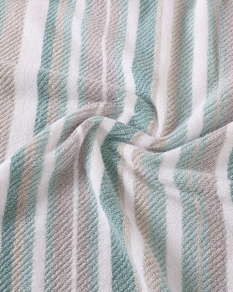 Ocean Bay 3-Piece Bath Towel Set - Turquoise