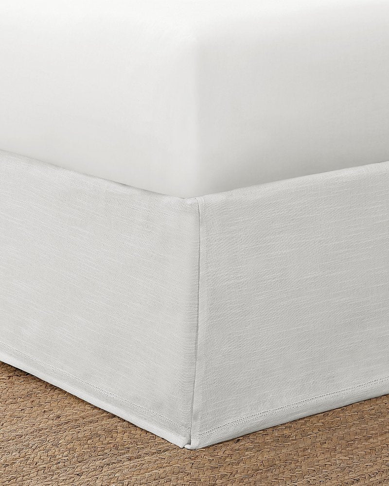 Island Estate Queen Bed Skirt - White