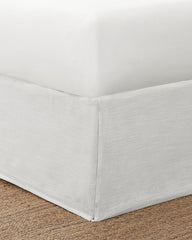 Island Estate King Bed Skirt - White