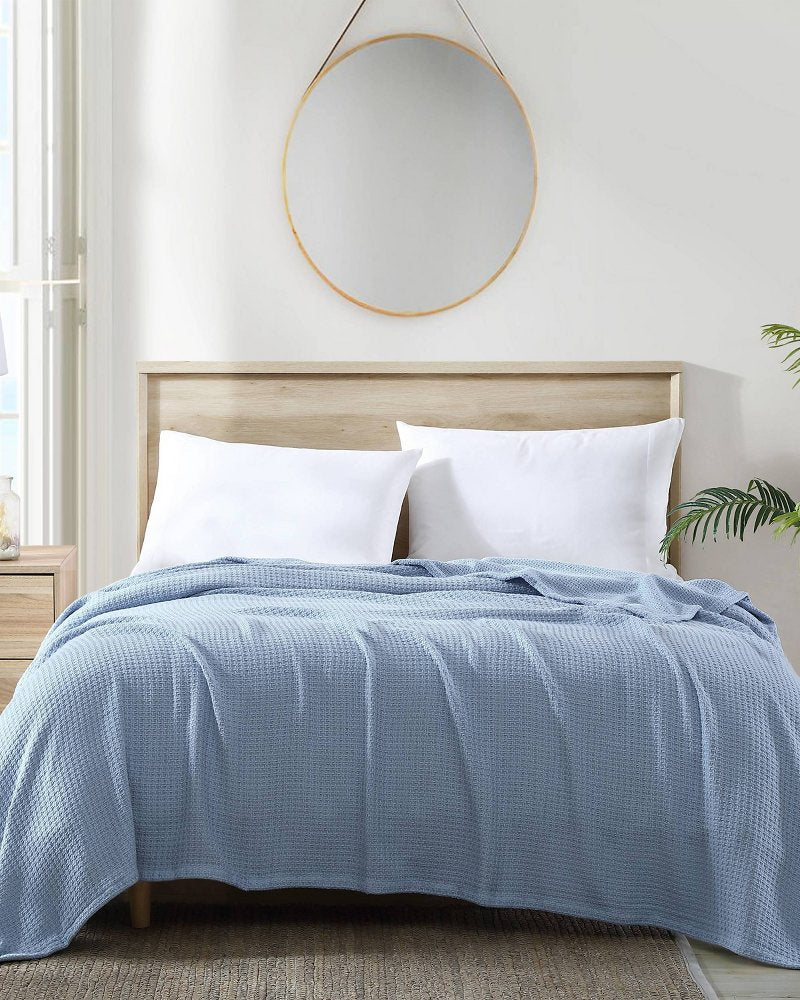 Bahama Coast Coastal Blue King Blanket - Coastal