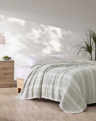 Sandy Shore Full/Queen Blanket - Green