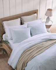 Koya Bay 3-Piece Full/Queen Duvet Cover Set - Blue Sky
