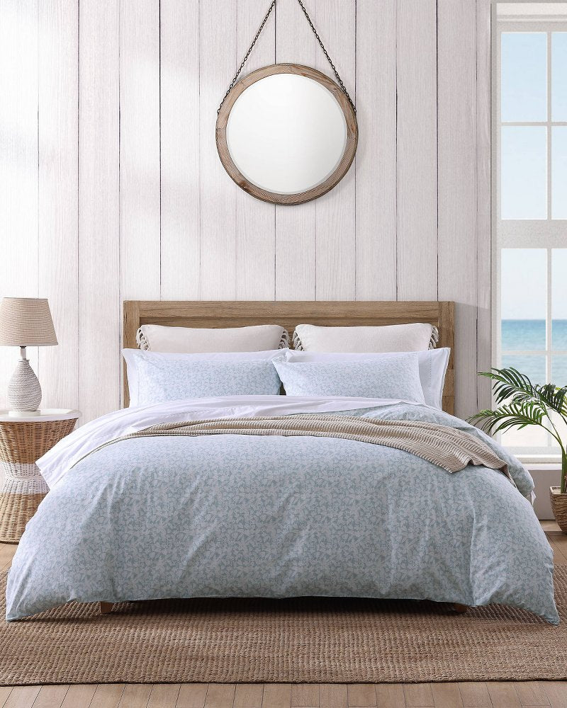 Koya Bay 3-Piece Full/Queen Duvet Cover Set - Blue Sky